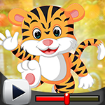 G4K Powerful Adept Tiger Escape Game Walkthrough